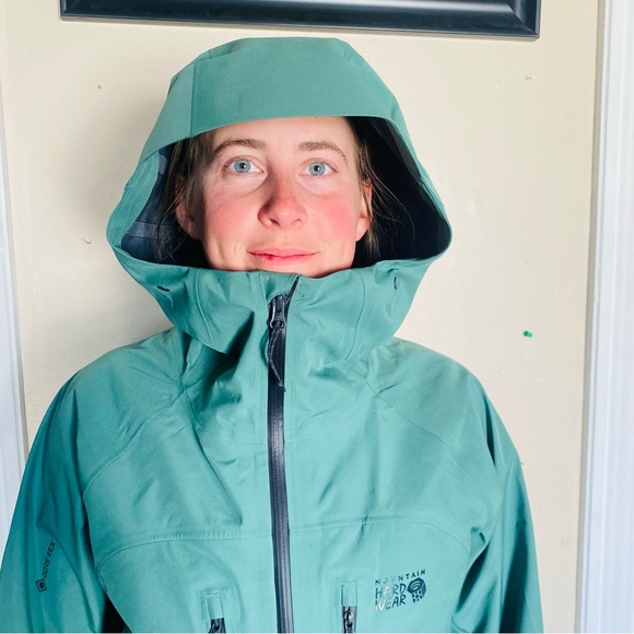 Mountain Hardware ski jacket - teal women’s L - Picture 2 of 11